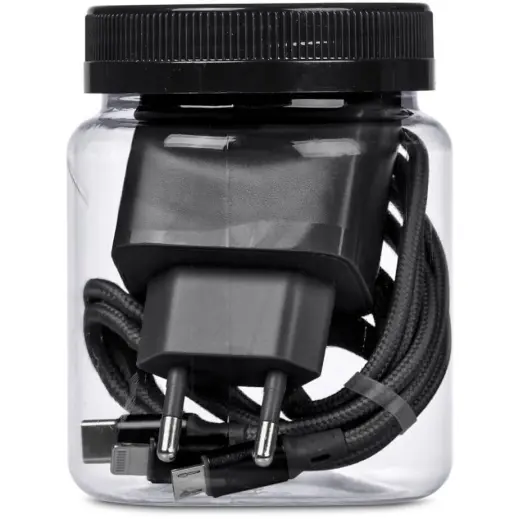 Serendipio Tenby Tech Set Black Jar